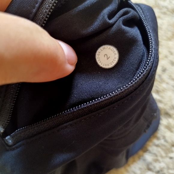 Lululemon Lot Of Leggings High Waist Tie Dye Seamless & Speed Up Shorts Sz 2 - Picture 3 of 10